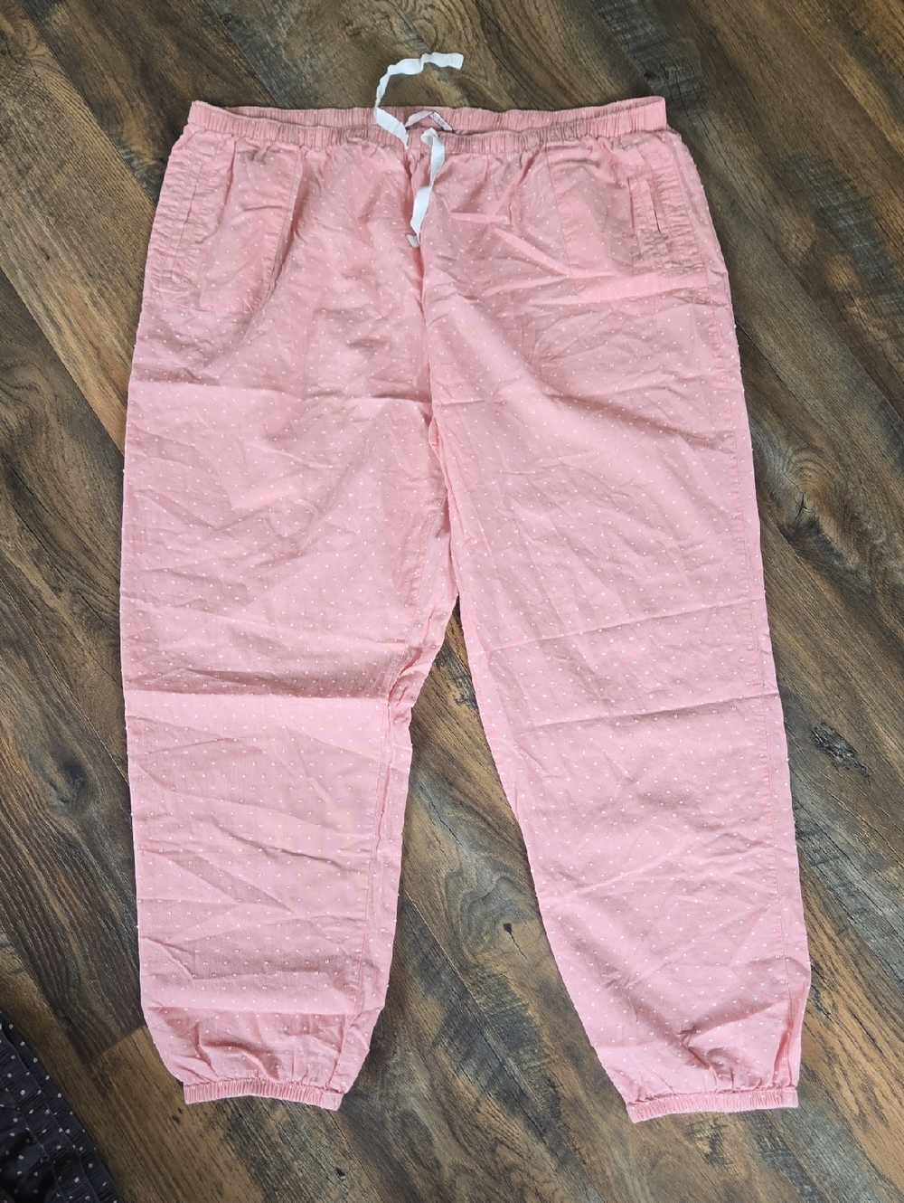Victoria's Secret Polka Dot Jogger Style Pajama Pants - Set Of 3 - Picture 3 of 6